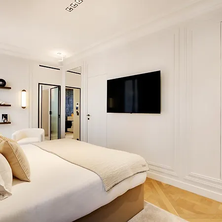 Apartament Thelander - Serviced In Le Marais Paryż