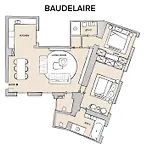 Thelander - Serviced In Le Marais Paříž